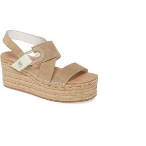 Rag and bone August espadrille platform sandals - lightly worn. Size 36EU/6 US